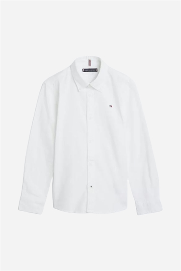 Tommy Hilfiger Stretch Oxford Shirt - White